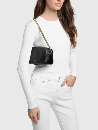 Black leather bag - 3