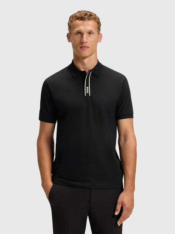 PADDY polo shirt with contrast detail - 1