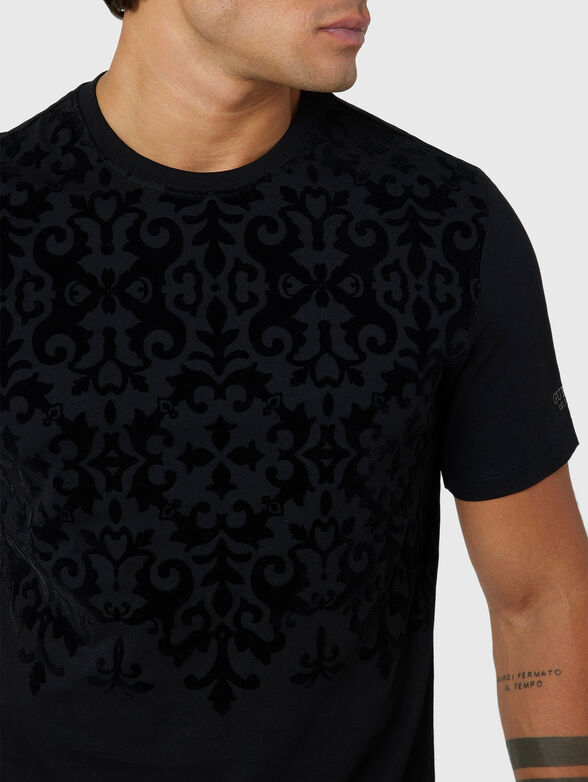Cotton blend T-shirt - 4