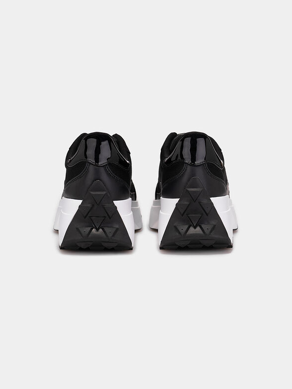 CALEBB Sports shoes with contrasting logo print - 4