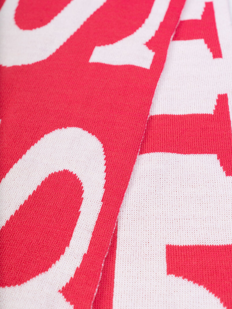 Scarf with animal print - 3