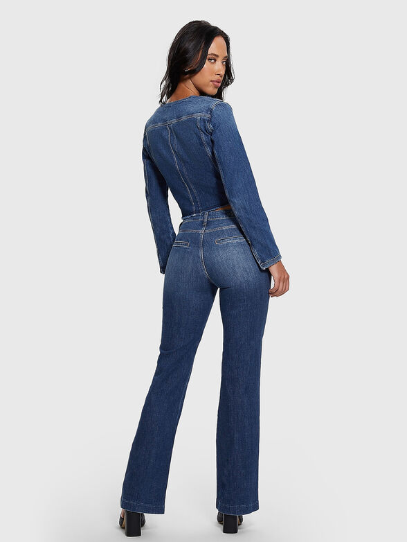 Jeans with accent stitches - 3