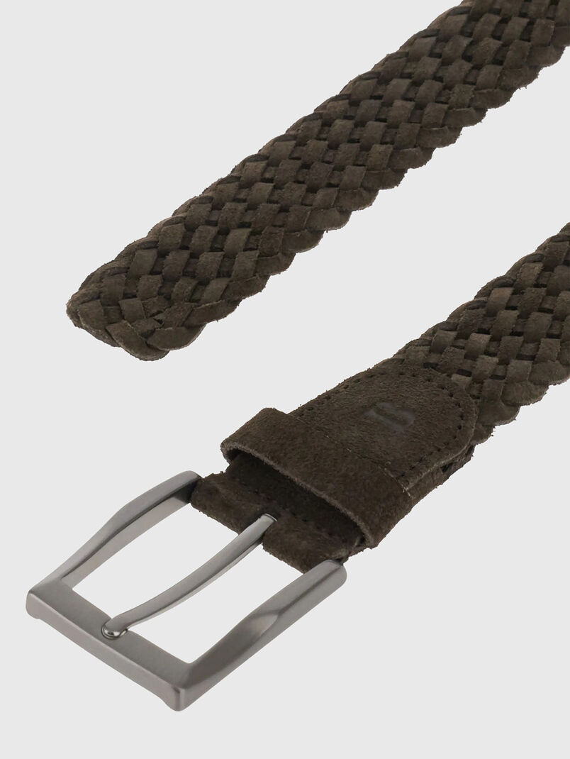 Woven suede belt - 3