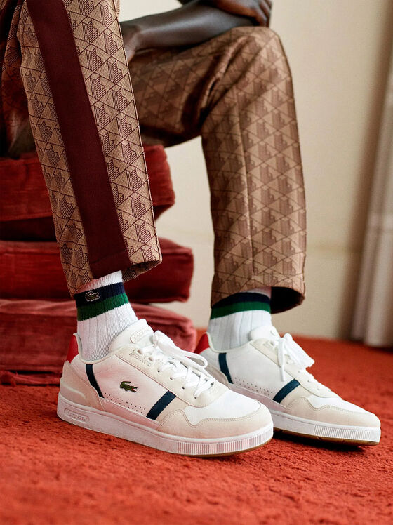 Leather and suede sneakers - 2