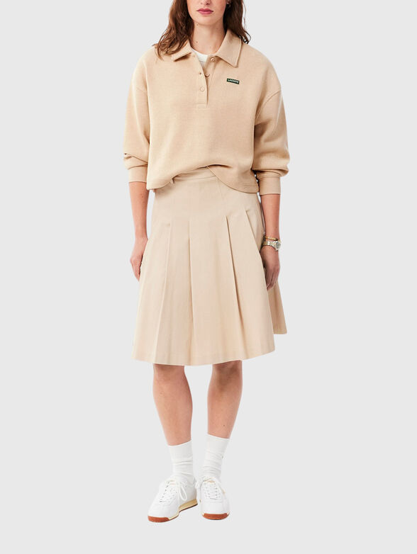 Beige sweatshirt - 2
