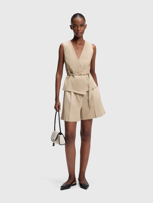 AHELLA vest with a V-neck - 2