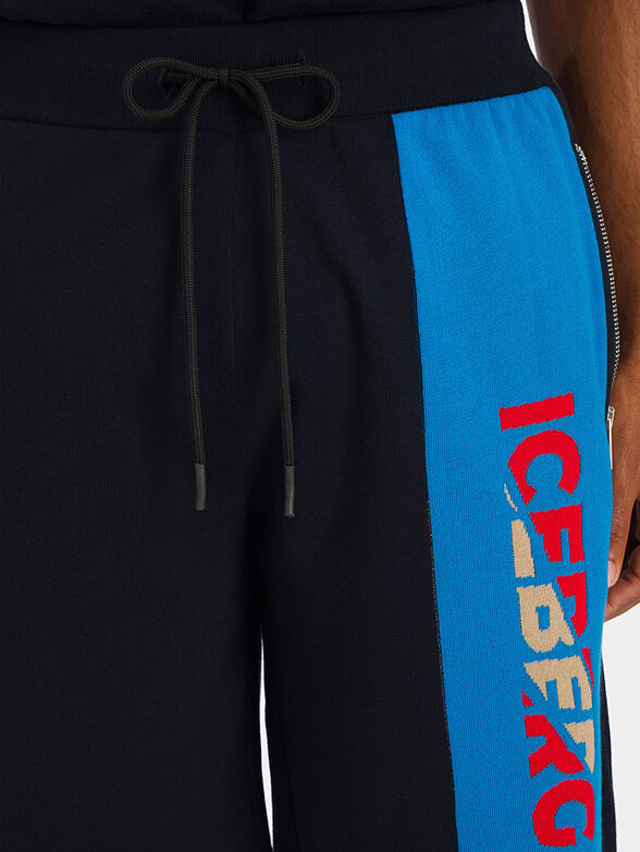 Shorts in dark blue - 4