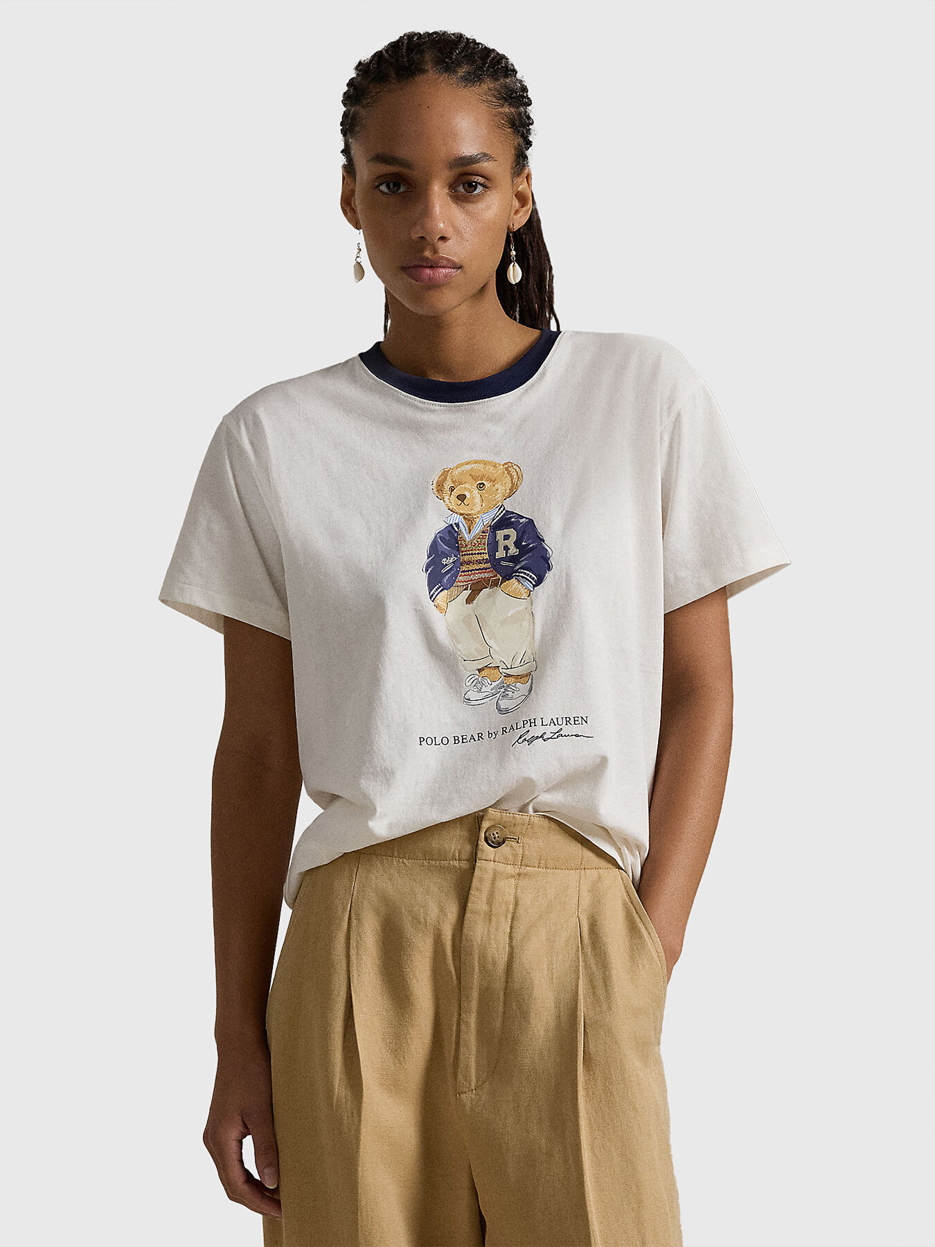 新品未使用Polo Ralph Lauren Polo Bear Tシャツ Polo Ralph Lauren T-Shirt With Polo Bear Print | 211924292001
