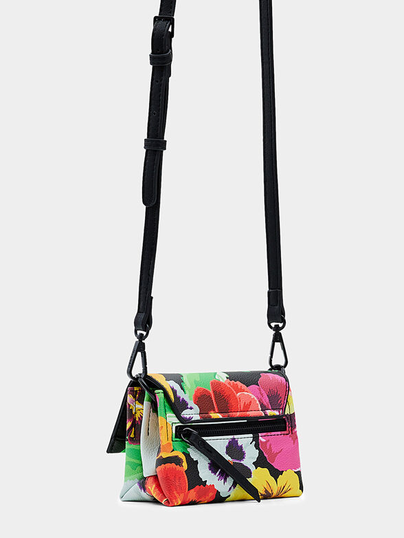 Small crossbody bag with floral print - 2