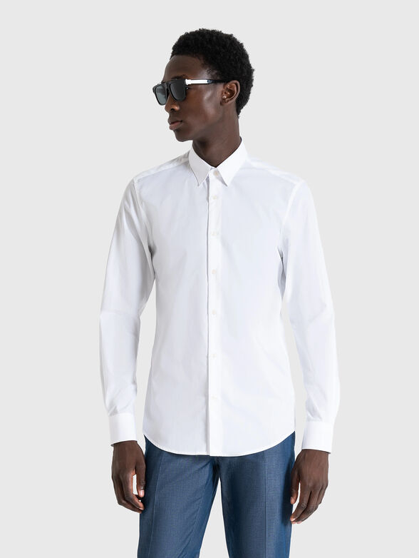 NAPOLI cotton slim shirt - 1