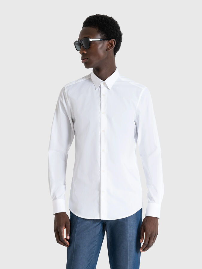 NAPOLI cotton slim shirt
