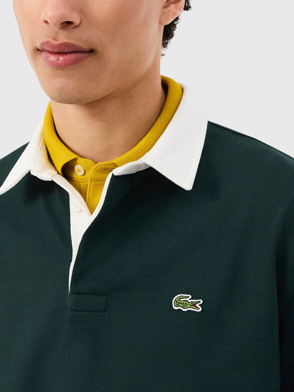 Long-sleeve polo shirt - 4