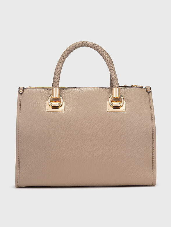 Big bag with zip and gold details - 3