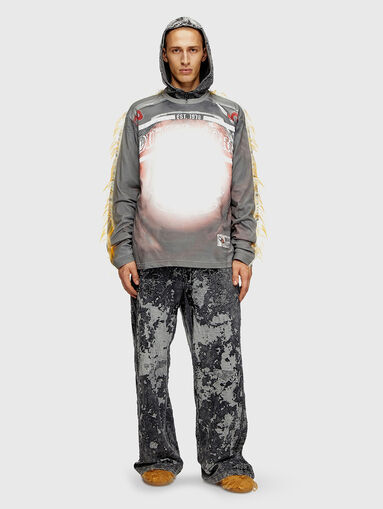 T-CRANE-LS-FUR long sleeve T-shirt - 3