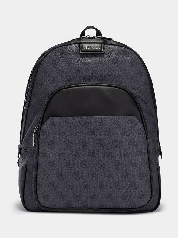 Backpack with logo print - 1