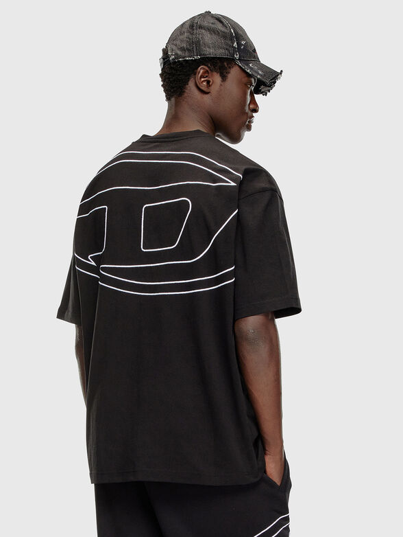 T-BOGGY-MEGOVAL black T-shirt with logo - 2