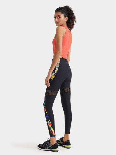 CALIX Leggings with lace details - 4