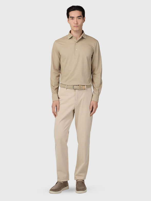 Long sleeved polo shirt - 2