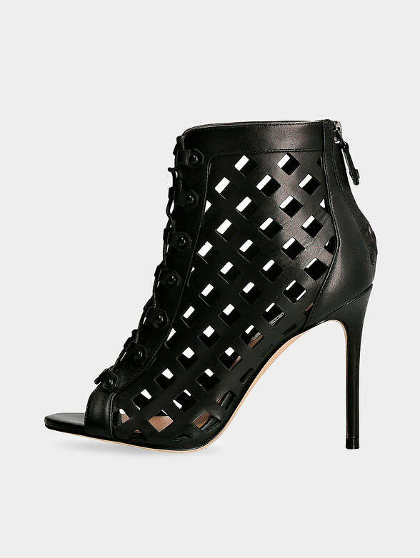 ABRIELE leather heeled shoes - 1