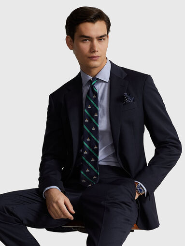 Blue cotton shirt - 5