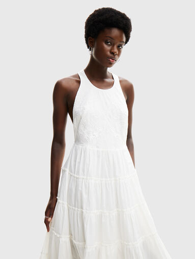 White cotton dress - 3