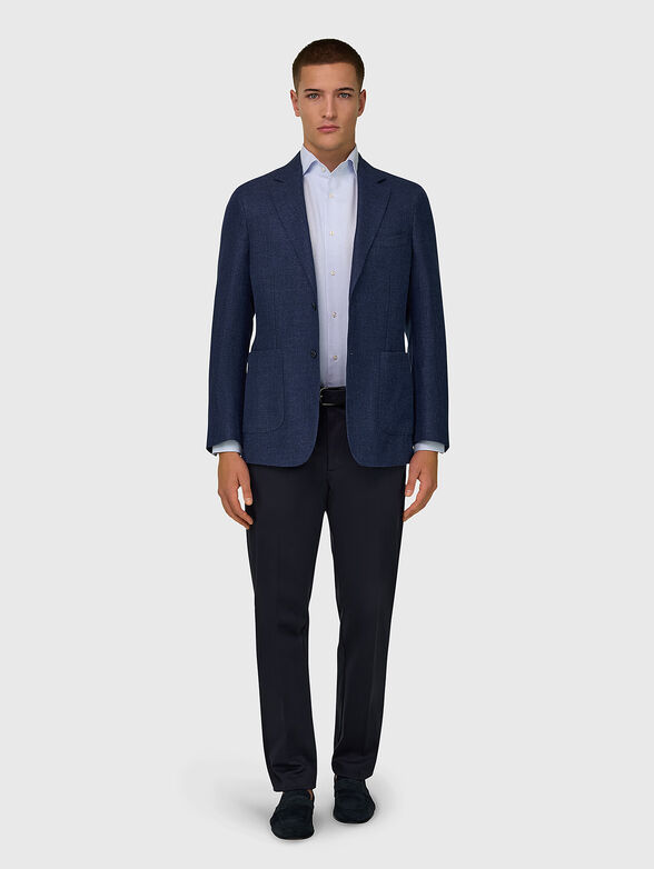 Blue jacket - 1