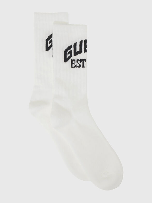 VARSITY socks with logo embroidery - 1