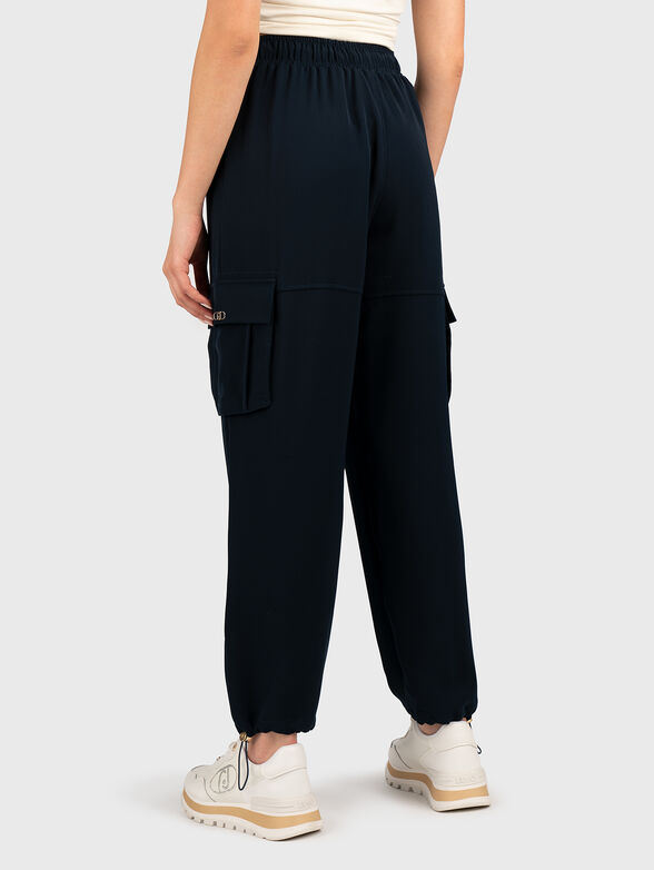 Cargo trousers with logo - 1