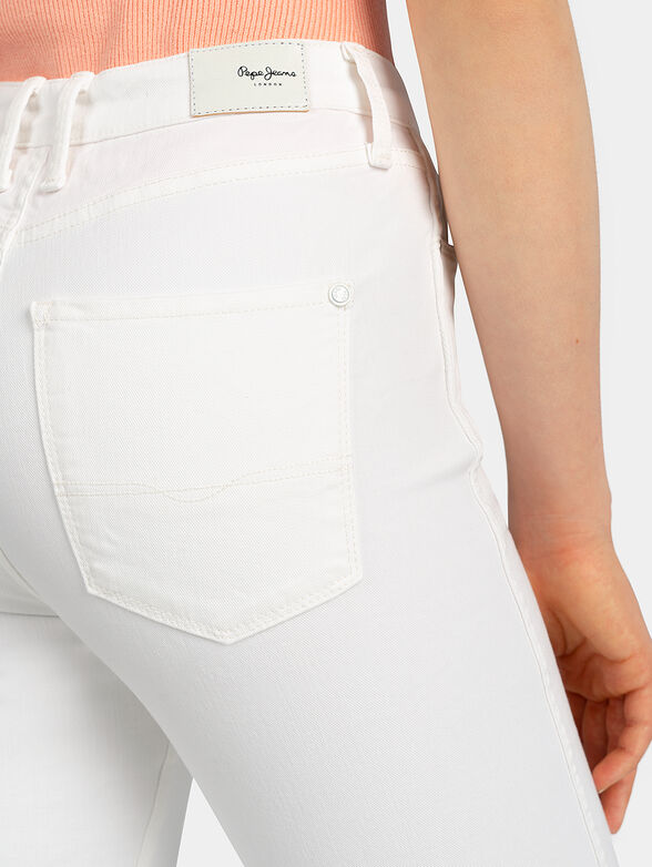 DION Cropped white jeans - 2