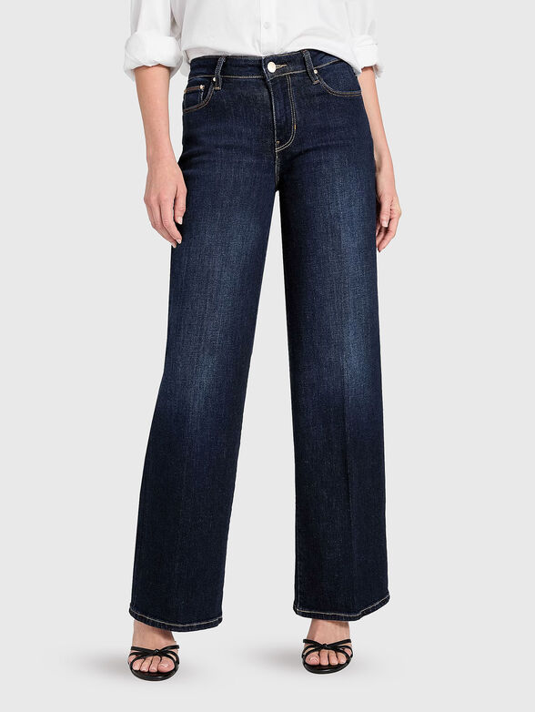 SEXY PALAZZO mid rise wide leg jeans - 1