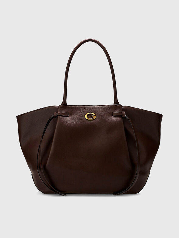 Large bag with a gold-colored logo - 1