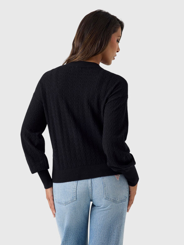 NINA Black cardigan - 3