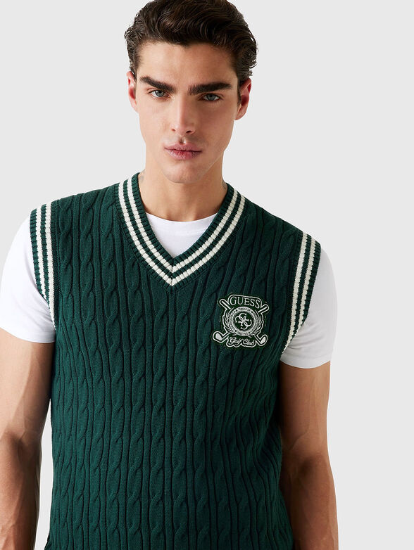 Sleeveless sweater - 4