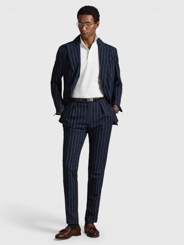 White polo shirt with logo - 2