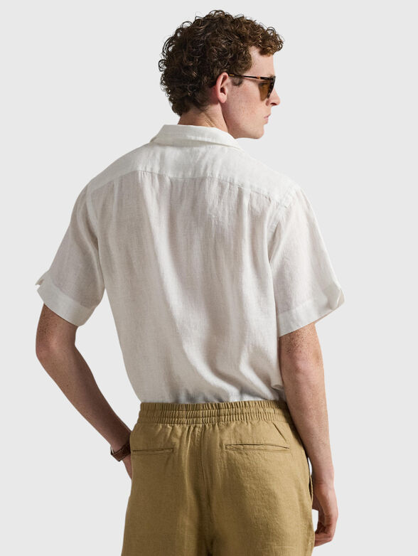 White linen shirt - 3