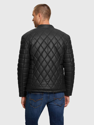 Black quilted jacket  - 3