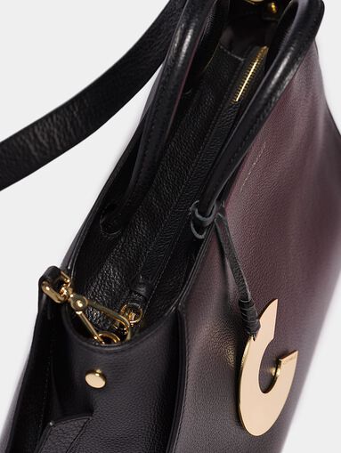 CONCRETE MEDIUM Leather bag - 5