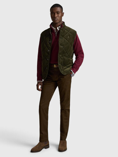 Cotton brown trousers - 5