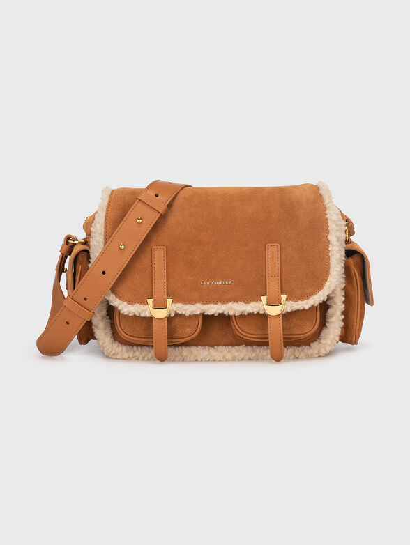 Crossbody bag with fluffy details - 1