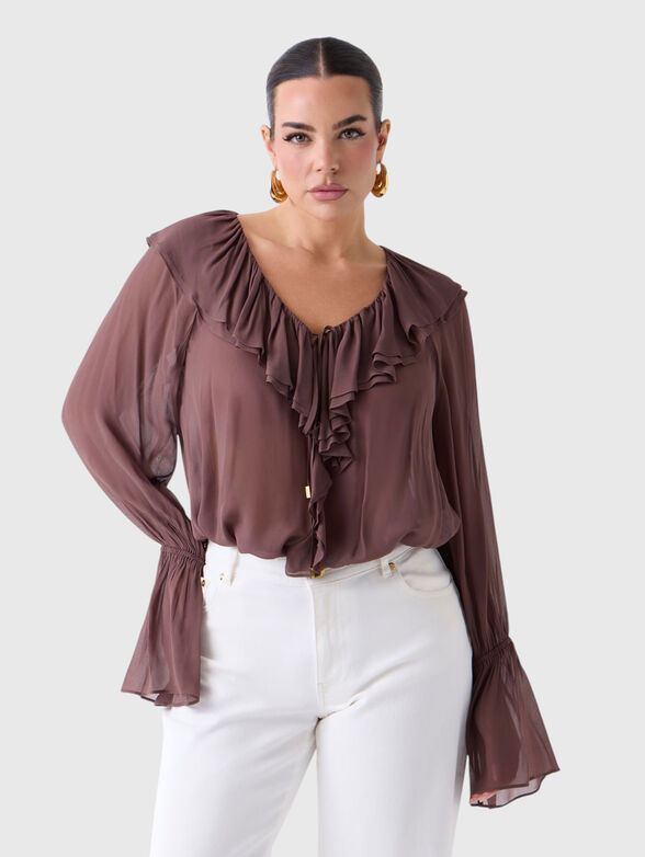 Lightweight viscose blouse - 4