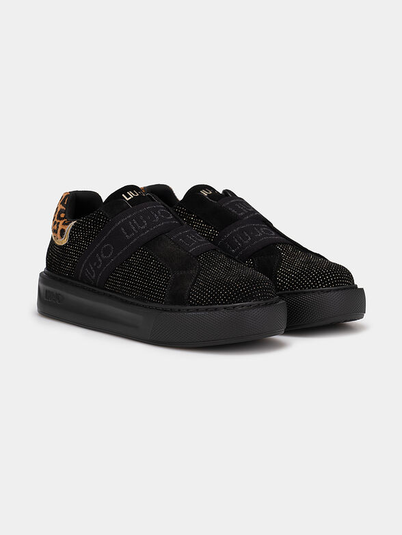 KYLIE Sneakers with brocade accents - 2