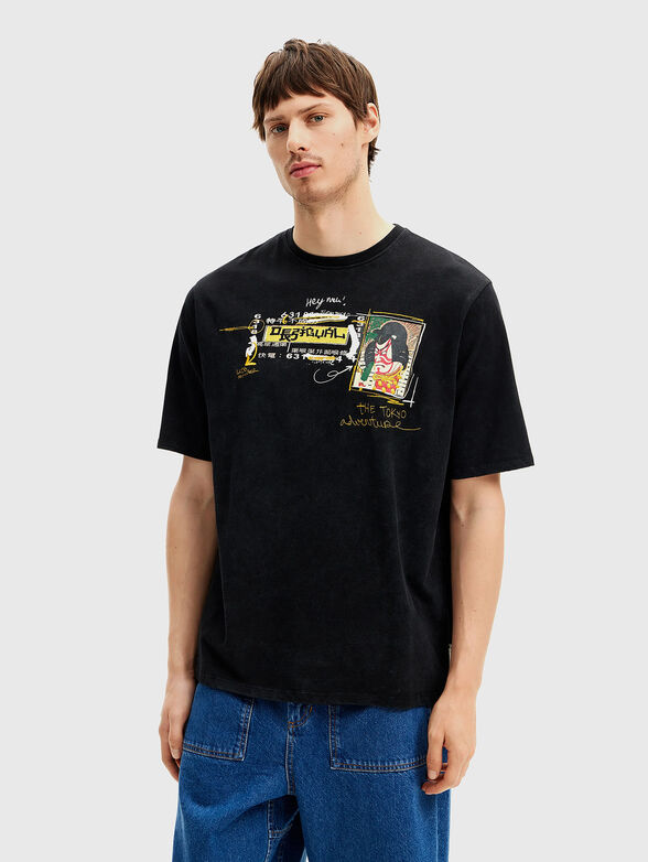 MAX T-shirt with print on the back  - 0
