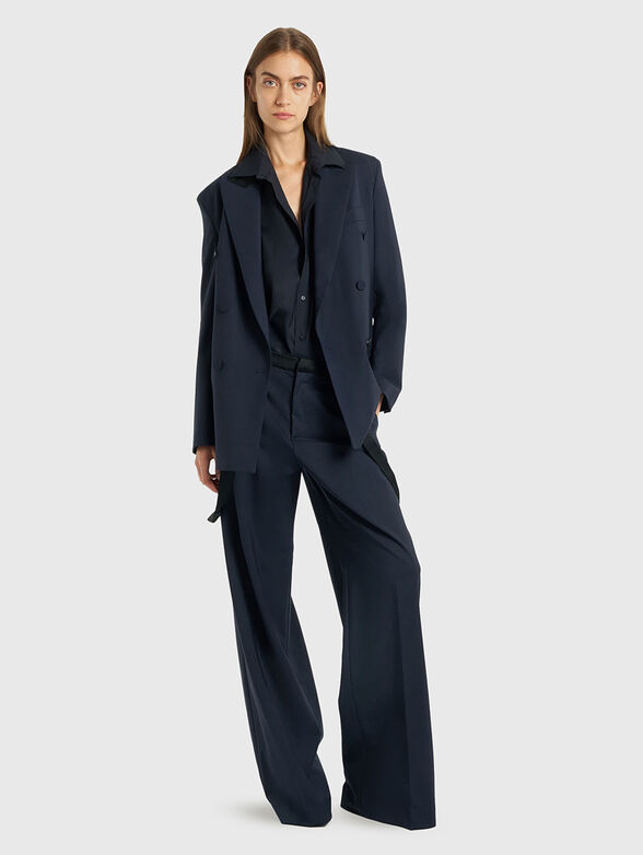 Loose fit wool shirt - 2