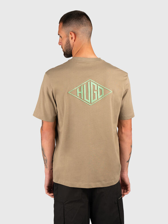 DARUNU T-shirt with accented back - 3