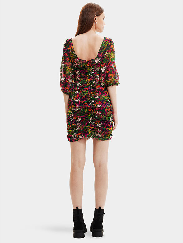 LARA dress with floral print - 2
