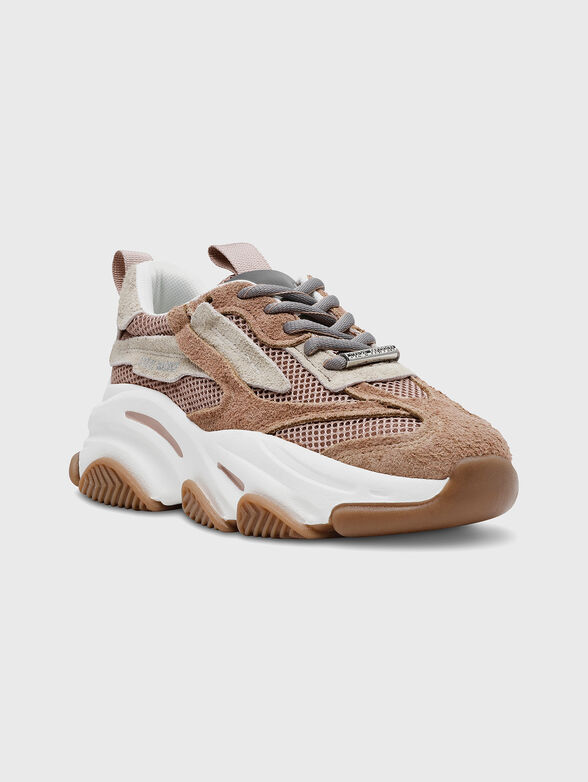 POSSESSION-E sports shoes with beige accents - 2