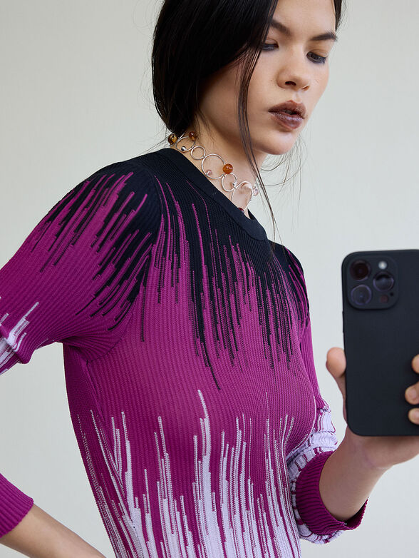 Ombre short dress - 4