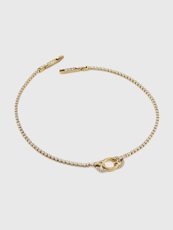 Necklace with accent logo - 1