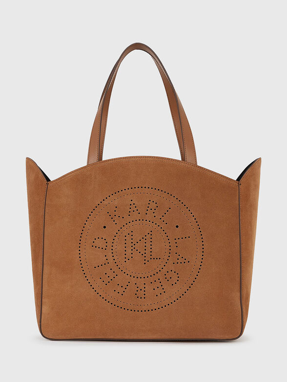 Large suede bag - 1