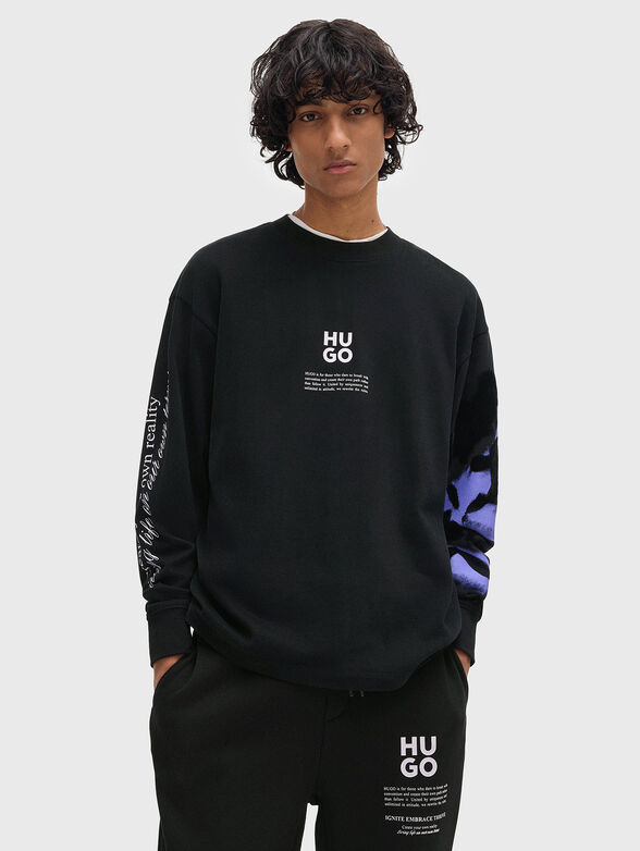 Sweatshirt with print - 1